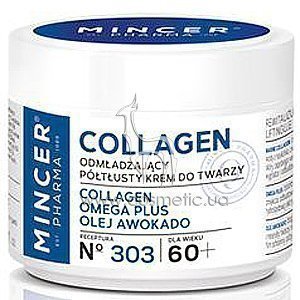 ������������� ���� ��� ���� � ������ ������� 60+ Mincer Pharma Collagen Rejuvenating Face Cream �303