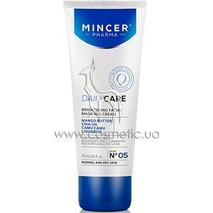 ��������� ����� ��� ���������� � ����� ���� ���� Mincer Pharma Daily Care Brightening Facial Cream Mask �05