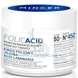 ���� ��� ���� ������ ������ ������� � ��������� 50+ Mincer Pharma Folic Acid Anti-Wrinkle Face Cream �452