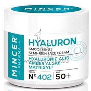 ���������� ���� ��� ���� ��������� ��������� 50+ Mincer Pharma Hyaluron Amber Algae Soothing Face Cream �402