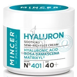 ������������� ���� ��� ���� ���������� ���� 40+ Mincer Pharma Hyaluron Damask Rose Soothing Face Cream �401