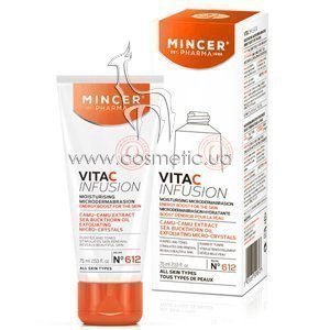 ����������� ���������������� � ��������� � ��� ���� Mincer Pharma Vita C Infusion Moisturising Microdermabrasion �612