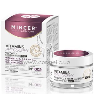 ����������� ������������� ���� ��� ������ ���� Mincer Pharma Vitamins Philosophy Nourishing Day & Night Cream �1002