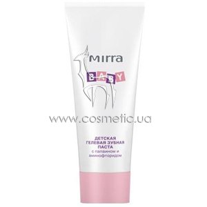 ������� ������� ������ ����� � �������� � ������������� Mirra Baby Tooth Gel-Paste