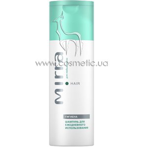 ���������� ������� � ���������� ������ � ��������� Mirra Hair Daily Shampoo