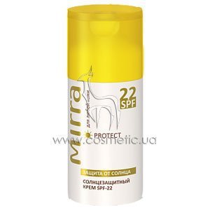 Солнцезащитный крем Mirra Protect Sunscreen Cream SPF 22