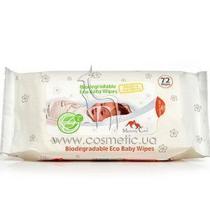 ������� ������� �������� Mommy Care Biodegradable Eco Baby Wipes