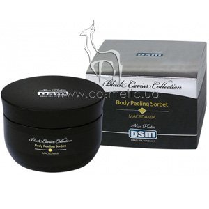 ������-������ ��� ���� � ����������� ���������, ������ ���� � ����������� ��������� Mon Platin Black Caviar Body Peeling Sorbet Macadamia