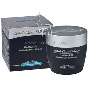 ����� ��� ����� � ������ ����� Mon Platin Black Caviar Hair Mask
