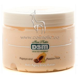 �������������� ����� ��� ���� ���������� �������� � ������ Mon Platin DSM Anti-aging Body Butter Papaya and Passion Fruit