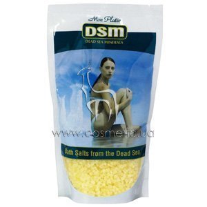 ������ ���� �������� ���� ��� ����� Mon Platin DSM Bath Salts from the Dead Sea Yellow