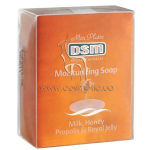 ����������� ���� � �������, �����, ���������� � �������� �������� Mon Platin DSM Moisturizing Soap Milk, Honey, Propolis and Royal Jelly