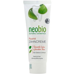 ������ ����� � ������ Neobio Flourid Zahncreme