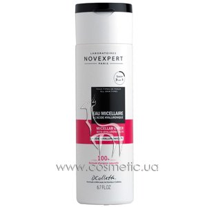 ����������� ���� � ������������ �������� Novexpert Micellar Water With Hyaluronic Acid