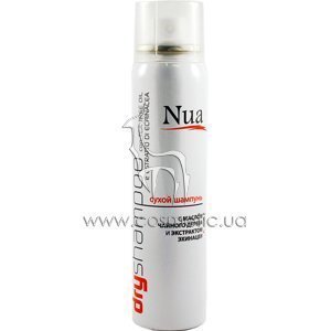 ����� ������� � ������ ������� ������ � ���������� �������� Nua Dry Shampoo