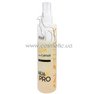 ����������������� ���������� �����-������������� � ������ ����� Nua PRO Restructuring Spray-Smooth with Caviar