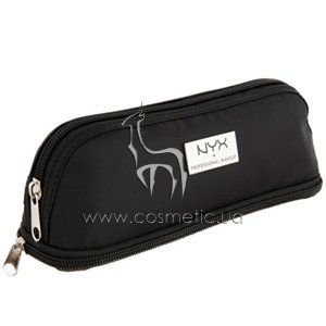 ���������� NYX Black Small Double Zipper Makeup Bag