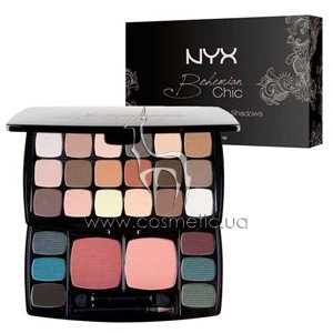����� ��������� NYX Bohemian Chic - Nude Matte Collection