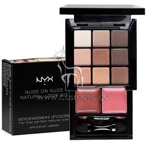 ����� ��������� NYX Nude on Nude Natural Look Kit (S109N)