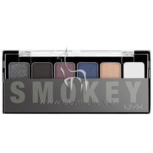 Палетка теней NYX The Smokey Shadow Palette