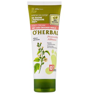 ���� ��� ��� �� ������� � ������ � ���������� ����� O'Herbal Foot Cream For Dry and Cracked Heels with Althea Extract