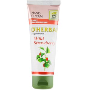 ���� ��� ��� � ���������� O'Herbal Light Moisturizing Hand Cream Wild Strawberry