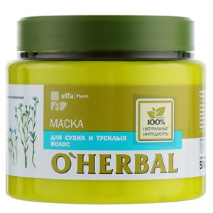 ����� ��� ����� � ������� ����� � ���������� ���� O'Herbal Mask For Dry Hair