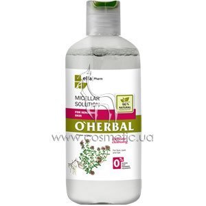 ����������� ������� ��� �������������� ���� O'Herbal Micellar Solution Delicate Cleansing for Sensitive Skin