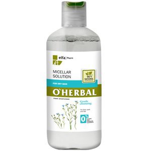 ����������� ������� ��� ����� ���� � ���������� ���� O'Herbal Micellar Solution Gentle Cleansing for Dry Skin