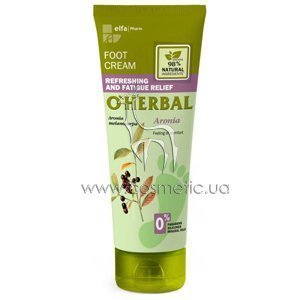 ���������� ���� ��� ��� � ���������� ������ O'Herbal Refreshing and Fatigue Relief Foot Cream with Aronia Extract