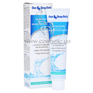 ������ ����� ��� ���������� ������� �� ��� One Drop Only Pharmacia Toothpaste for the care of Dry Mouth