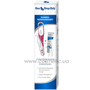 ����� ��� ������ ����� (�������) One Drop Only Tongue Cleaning Pink Set