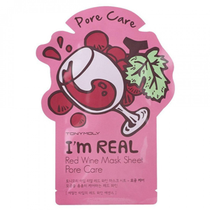 �������� ����� ��� ���� Tony Moly I'm Real Red Wine Mask Sheet
