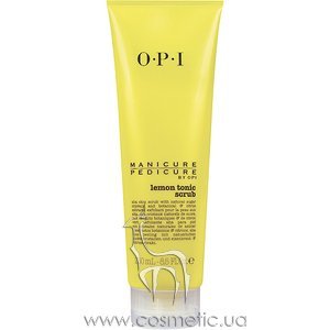 ����� ��� ���� � ���������� ���������� OPI Manicure/Pedicure Lemon Tonic Scrub