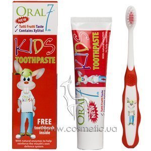 ������� ����� �������� ������ Oral7 Kids Toothpaste Kit