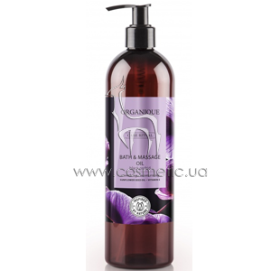 ����� ��� ����� � ������� ������� �������� Organique Bath & Massage Oil Black Orchid
