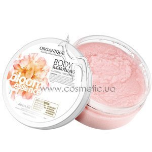 ����������� �������� ������ ��� ���� Organique Bloom Essence Body Sugar Peeling