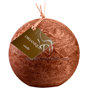 ����� �������������������� ������� ��� �������, ���������� Organique Candle Big Ball Cinnamon