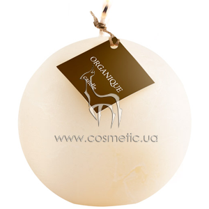 ����� �������������������� ������� ��� �������, ������� Organique Candle Big Ball Vanilla