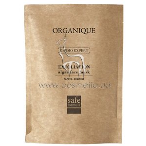 ����������� ����� ��� ���� � ������� Organique Dermo Expert Exfolation Algae Face Mask