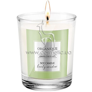�������������������� ����� �� ������� ����� Organique Lovely Meadow Soy Candle