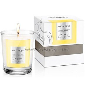 �������������������� ����� �� ������� ����� Organique Natural Soy Candle Lemon Garden