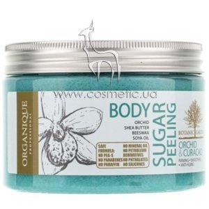 �������� ������ �������� � ������� Organique Professional Botanic Garden Orchid & Curacao Sugar Peeling