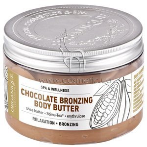 ����� ��� ���� � �������� ���������� ������ ���������� Organique Professional Spa & Wellness Chocolate Bronzing Body Butter