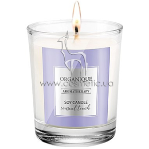 �������������������� ����� �� ������� ����� Organique Sensual Touch Soy Candle