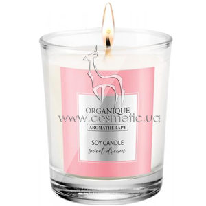 �������������������� ����� �� ������� ����� Organique Sweet Dream Soy Candle