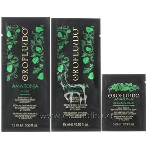 ����� ��������� Orofluido Amazonia Shampoo, Mask & Balm