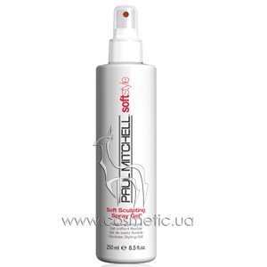 Мягкий текстурирующий спрей-гель Paul Mitchell Soft Style Soft Sculpting Spray Gel
