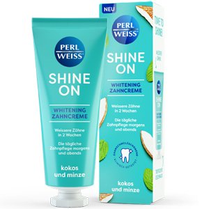 ������������ ������ ����� ������ � ���� Perlweiss Shine On Coconut & Mint Whitening Toothpaste