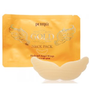 ������������ ����� ��� ��� � ��������� Petitfee&Koelf HYDROGEL ANGEL WINGS Gold Neck Pack